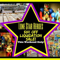 Lone Star Heroes: Comics & Toys - Galveston Island - Lone Star Heroes: Comics, Toys, Games, Collectibles