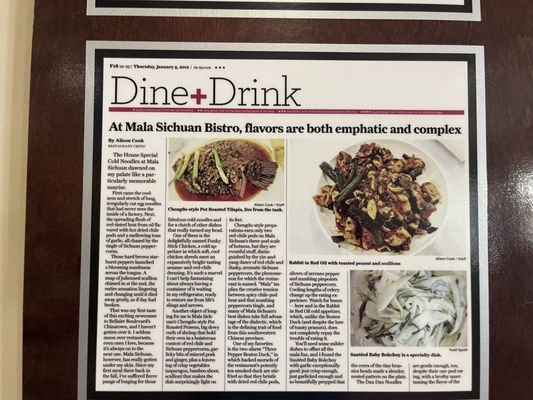 Menu photo 6 Mala Sichuan Bistro Houston, TX Menu photo 6 Mala Sichuan Bistro Houston, TX