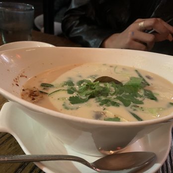 Thai District - Coconut Milk Soup - Thai Near Me - Long Beach, California