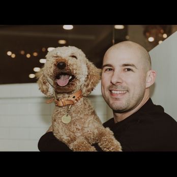 Dozo Dog - Remi with owner Louis - Pet Groomers Near Me - Astoria, New York Dozo Dog - Remi with owner Louis - Pet Groomers Near Me - Astoria, New York