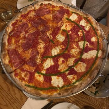 Rubirosa - Half-Half Honey pie and Tie-Dye Pizza, Large - Italian Near Me - New York, New York Rubirosa - Half-Half Honey pie and Tie-Dye Pizza, Large - Italian Near Me - New York, New York
