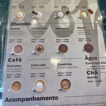 Kopenhagen - Menu - Chocolatiers & Shops Near Me - Cabo Branco, PB