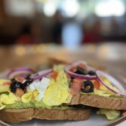 Emily's Family Restaurant - Greek avocado toast