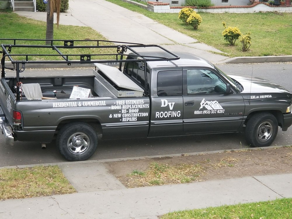 Slide of DV Roofing