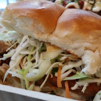 Marination - Kalua Pork & Spam Sliders - Asian Fusion Near Me - Seattle, Washington Marination - Kalua Pork & Spam Sliders - Asian Fusion Near Me - Seattle, Washington