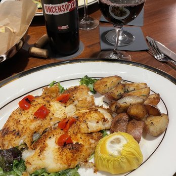 Willows - Fish special with roasted potatoes - Hotels Near Me - Industry, Pennsylvania
