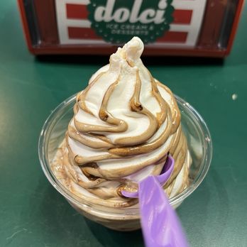 Dolci Old Market - Chocolate swirl dish - Desserts Near Me - Omaha, Nebraska