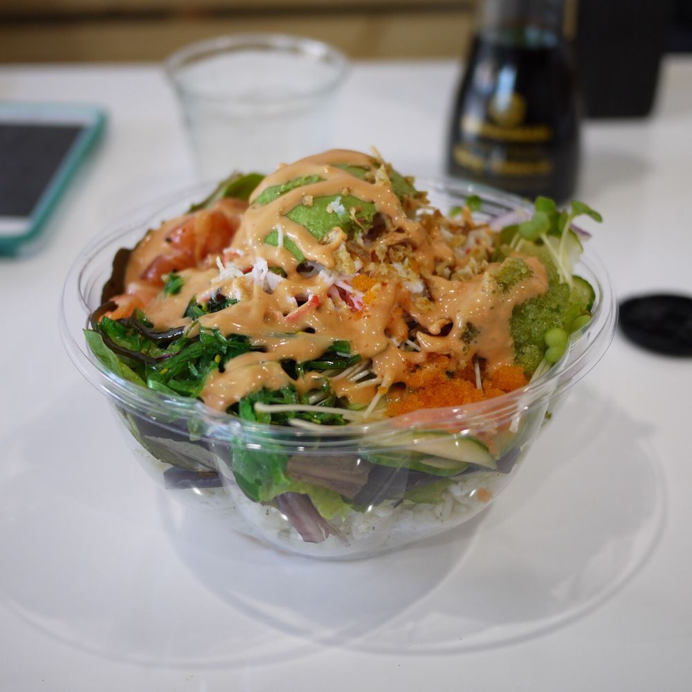 Poke' Bop - Regular poke bowl ($12) - Poke Near Me - Dallas, Texas Poke' Bop - Regular poke bowl ($12) - Poke Near Me - Dallas, Texas