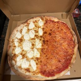 Half White Pizza