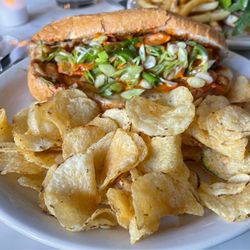 Old Hat Bar - Korean cheesesteak sandwich