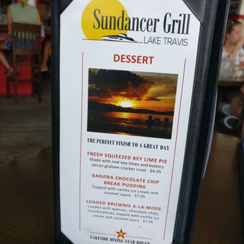 Sundancer Grill - Dessert Menu - American Near Me - Lakeway, Texas Sundancer Grill - Dessert Menu - American Near Me - Lakeway, Texas