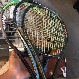Vcore Pro 97hd with PTP/Rexis Ezone DR98 with PTF/Dynawire Blade 98 with Solinco TB/Sensation