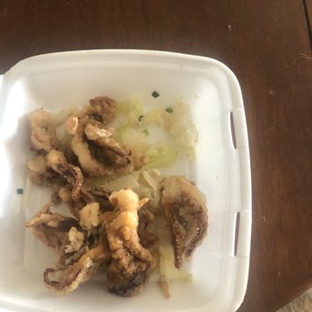 Golden Dragon Restaurant - Uneaten fried calamari from yesterday...but it looked good! - Chinese Near Me - Woodland, California Golden Dragon Restaurant - Uneaten fried calamari from yesterday...but it looked good! - Chinese Near Me - Woodland, California