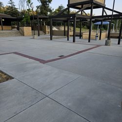 Yucaipa Regional Park - Snack bar area of water park