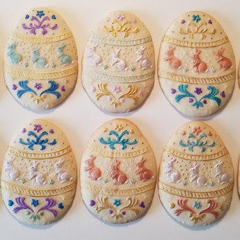 Golden Swan Sweets - a dozen decorated easter eggs - Cupcakes Near Me Golden Swan Sweets - a dozen decorated easter eggs - Cupcakes Near Me