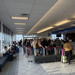 Thrifty Car Rental - 200+people waiting for cars....