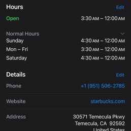 hours of operation with no distinction between it being lobby hours or drive-through hours hours of operation with no distinction between it being lobby hours or drive-through hours
