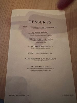 Menu photo 7 Lex Yard New York, NY
