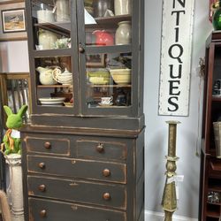 RoadRunner Antiques - Old General Store Cabinet.