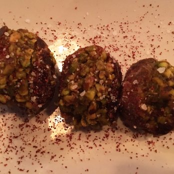 Millennium - Pistachio stuffed dates- candies of the gods! - Vegan Near Me - Oakland, California