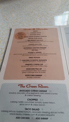 Menu photo 7 Tin Roof Indianapolis, IN