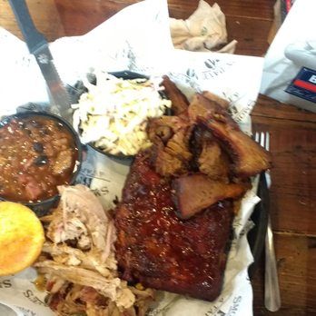 Smokin' Dave's BBQ - 3 meat combo - Barbeque Near Me - Denver, Colorado Smokin' Dave's BBQ - 3 meat combo - Barbeque Near Me - Denver, Colorado