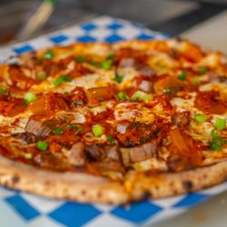 Salaryman Toco Hills - Pork Kimchi Jjigae pizza