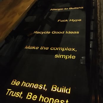 Underbelly - Words of wisdom on the patio - Bars Near Me - San Diego, California