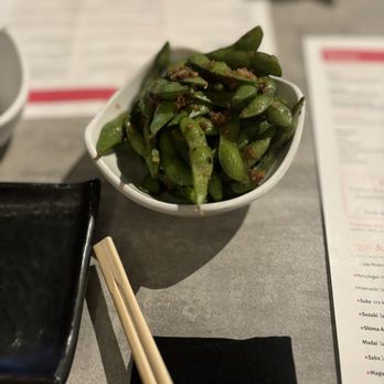 Sushi Pop - Edmame with Sauteed Garlic - Sushi Bars Near Me - Oviedo, Florida Sushi Pop - Edmame with Sauteed Garlic - Sushi Bars Near Me - Oviedo, Florida