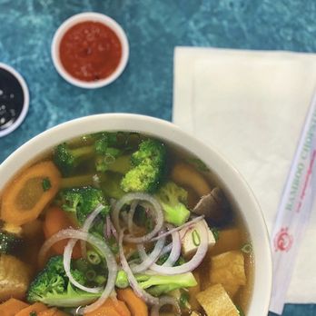 Pho Que Huong - Vegetable and tofu pho - Vietnamese Near Me - Plano, Texas