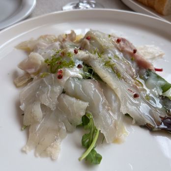 Cantinone Storico - Sea Bass Carpaccio - Seafood Near Me - Venezia, VE Cantinone Storico - Sea Bass Carpaccio - Seafood Near Me - Venezia, VE