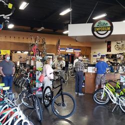 Bike Emporium - This is the inside of Bike Emporium.