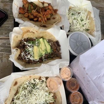 Taco Joint - Chicken Fajita Taco, Street taco, Seared fish taco, wholly Mole Chicken - Mexican Near Me - Austin, Texas