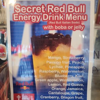 Bubble fish Bubble tea - Best red bull energy drink - Beverage Store Near Me - Wenatchee, Washington