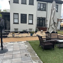 Backyard lounge