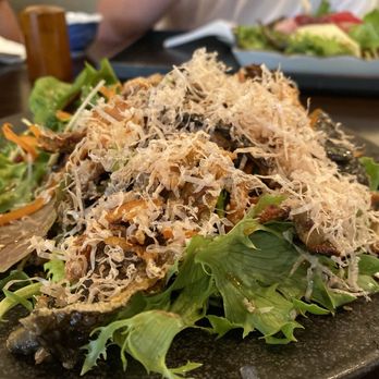 Yabu Restaurant - Perfectly crunchy salmon, skin salad. This is a must try. - Sushi Bars Near Me - Los Angeles, California Yabu Restaurant - Perfectly crunchy salmon, skin salad. This is a must try. - Sushi Bars Near Me - Los Angeles, California
