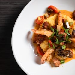 Delta Biscuit - Shrimp and grits