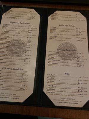Menu photo 3 Curry Lounge Surrey, BC