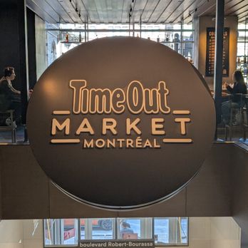 Time Out Market - Signage for the Market - French Near Me - Montreal, Quebec Time Out Market - Signage for the Market - French Near Me - Montreal, Quebec
