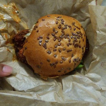 Bareburger - Montclair - Buttermilk Buffalo Sandwich - Burgers Near Me - Montclair, New Jersey Bareburger - Montclair - Buttermilk Buffalo Sandwich - Burgers Near Me - Montclair, New Jersey