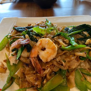 Thaicoon - Pad C Ewe, delicious & the medium spice was spicy! Hot & fantastic! - Thai Near Me - Katy, Texas Thaicoon - Pad C Ewe, delicious & the medium spice was spicy! Hot & fantastic! - Thai Near Me - Katy, Texas