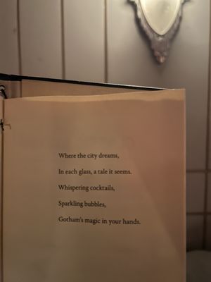 Menu photo 1 Dear Irving Gramercy New York, NY