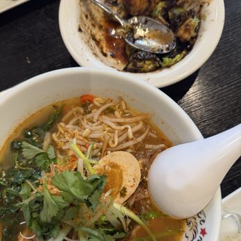 Tori Tomo - Brussel sprout appetizer and Tom Yum Ramen - Ramen Near Me - Providence, Rhode Island Tori Tomo - Brussel sprout appetizer and Tom Yum Ramen - Ramen Near Me - Providence, Rhode Island