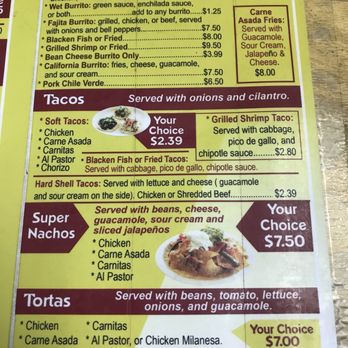 Taco Grill - Menu August 2018 - Mexican Near Me - Westminster, California Taco Grill - Menu August 2018 - Mexican Near Me - Westminster, California