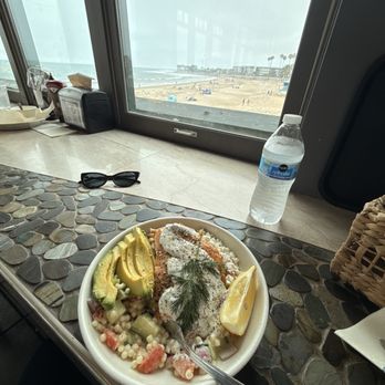 Eric Ericssons Fish Co - New Salmon bowl, with a view. - Seafood Near Me - Ventura, California