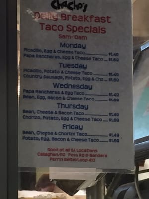 Menu photo 6 Chacho's San Antonio, TX Menu photo 6 Chacho's San Antonio, TX