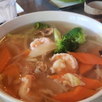 Pho Grand Bayside - Jumbo shrimp and veg pho. Soup is just ok. - Vietnamese Near Me - Bayside, New York Pho Grand Bayside - Jumbo shrimp and veg pho. Soup is just ok. - Vietnamese Near Me - Bayside, New York