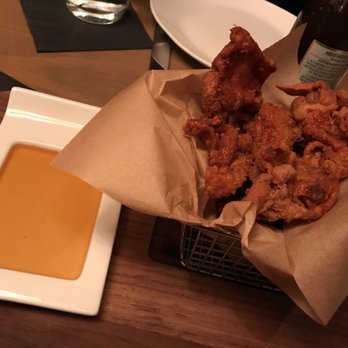 Carson Kitchen - Chicken skin & Honey - New American Near Me - Las Vegas, Nevada