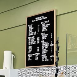 Black Dog Baking - Menu