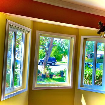 Anytime Windows and Doors - Picture of newly installed windows in my bay window. Now I can clearly see outside. - Windows Installation Near Me - North Hollywood, California Anytime Windows and Doors - Picture of newly installed windows in my bay window. Now I can clearly see outside. - Windows Installation Near Me - North Hollywood, California